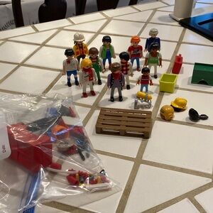 Playmobil figures plus odds and ends
